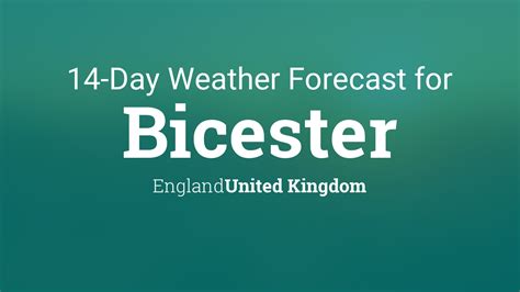 bicester weather accuweather.